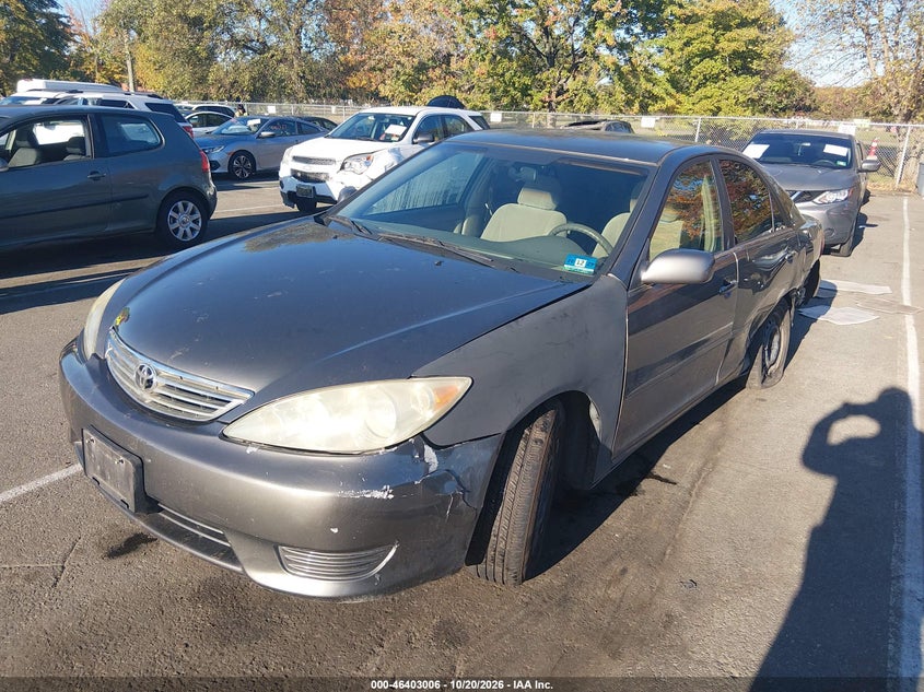 2006 Toyota Camry Le, Left Rear, IAAI, VIN 4T1BE32KX6U715908 — photo 2