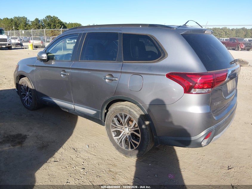 Vin: ja4az3a37gz060815, lot: 46903366, mitsubishi outlander sel 20163