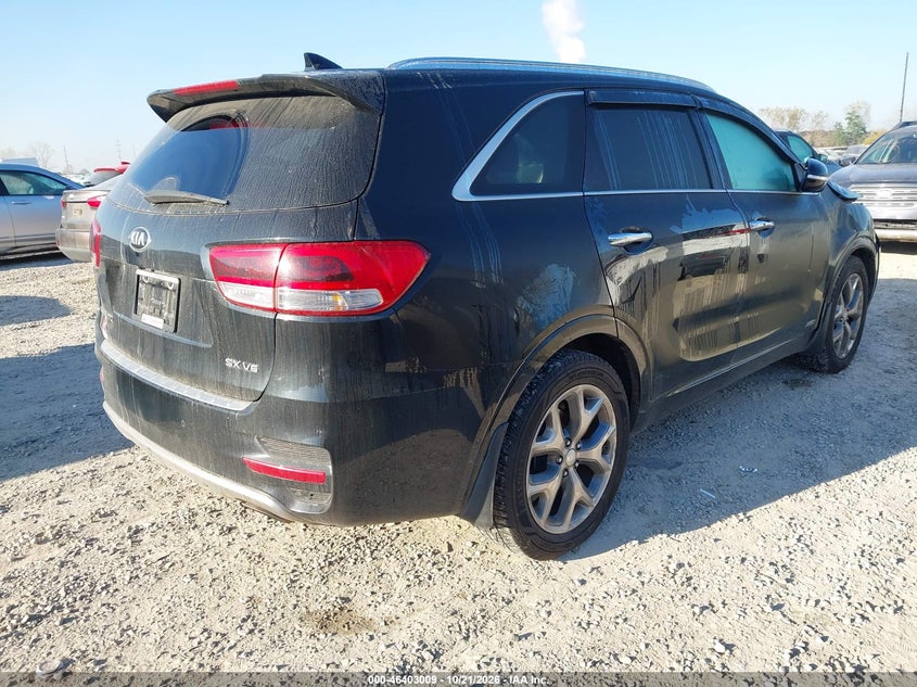 Vin: 5xypkda53hg324902, lot: 46903367, kia sorento 3.3l sx 20174