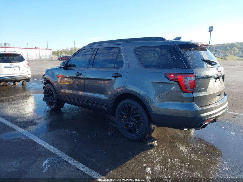 Vin: 1fm5k8gt1ggb62490, lot: 46903379, ford explorer sport 20163