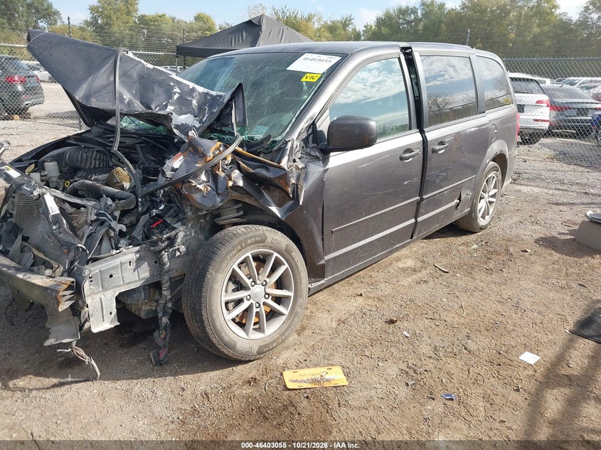 Vin: 2c4rdgbgxgr276572, lot: 46903413, dodge grand caravan se plus 20162