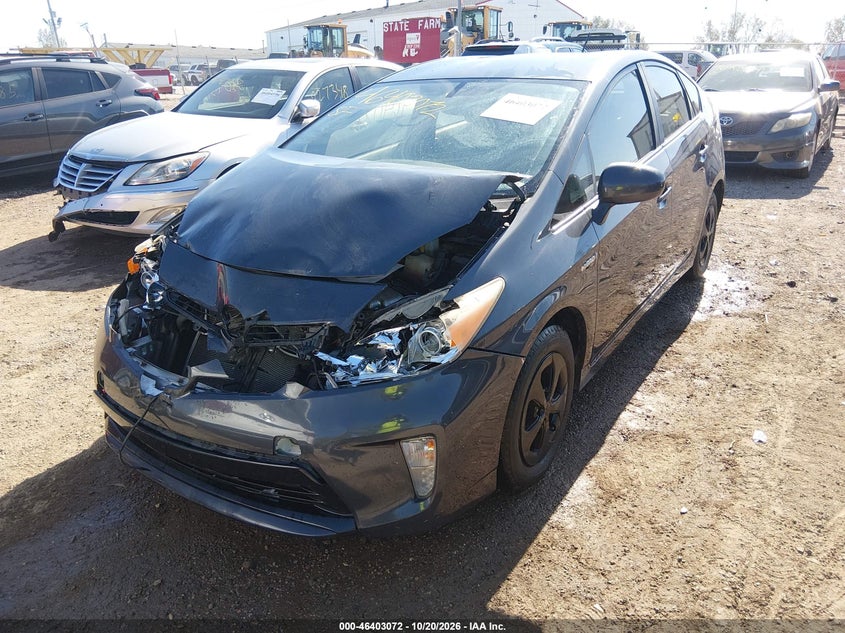 Vin: jtdkn3duxc5458631, lot: 46903430, toyota prius four 20122