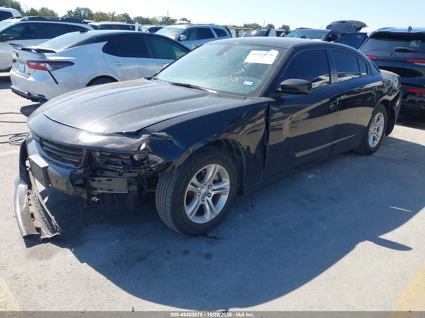 Vin: 2c3cdxbg6ph674149, lot: 46903436, dodge charger sxt 20232