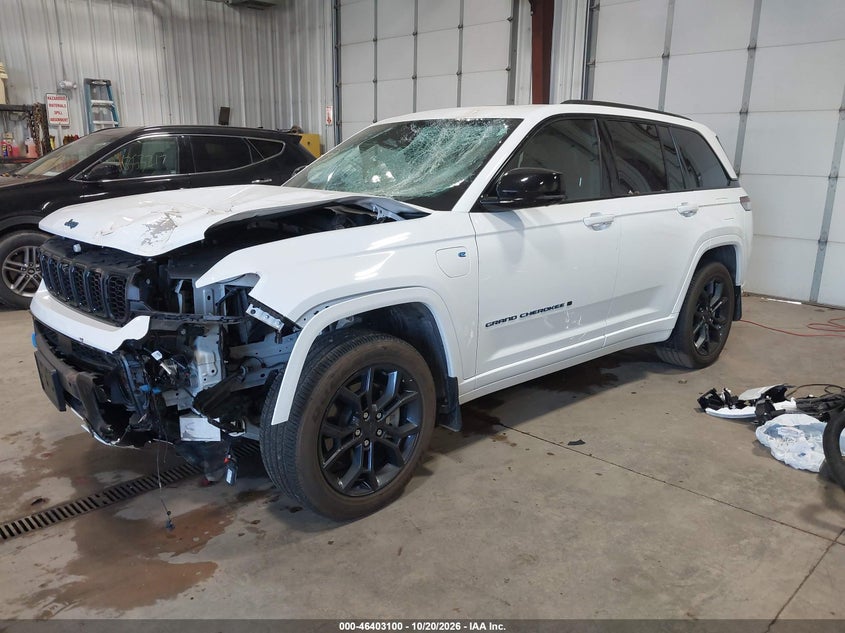 Vin: 1c4rjyb67s8701093, lot: 46903458, jeep grand cherokee 4xe anniversary edition 20252