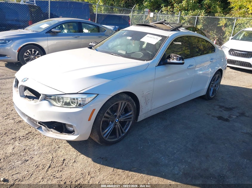 Vin: wba4e3c50hg186649, lot: 46903479, bmw 440i gran coupe 20172