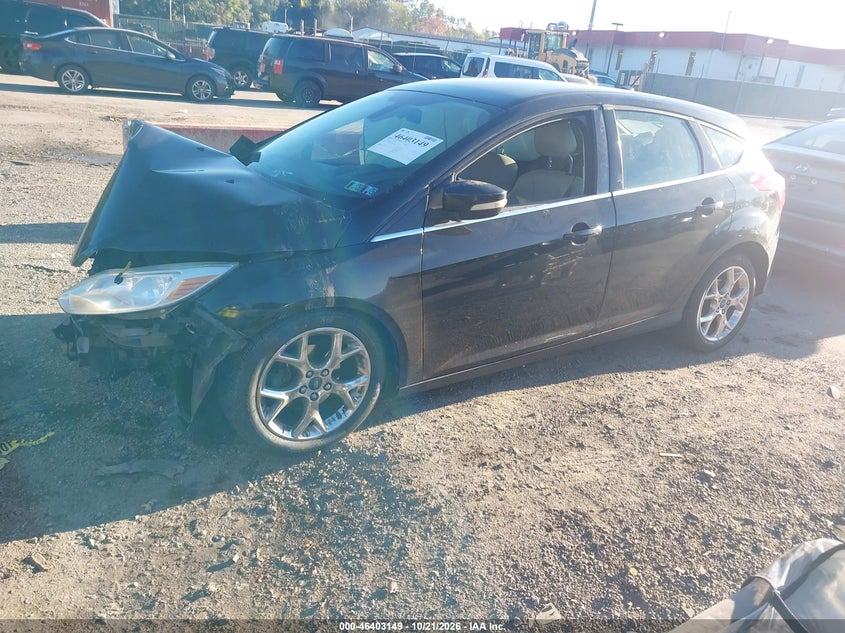 Vin: 1fahp3m25cl134197, lot: 46903507, ford focus sel 20122