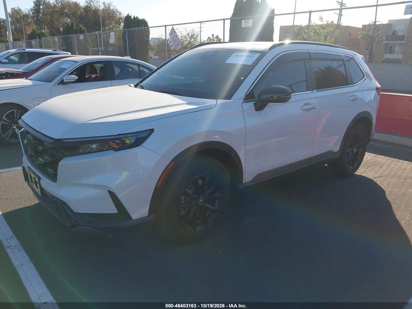 2023 Honda Cr-V Hybrid Sport, Theft Recovery, IAAI, VIN 7FARS5H52PE000886 — photo 2