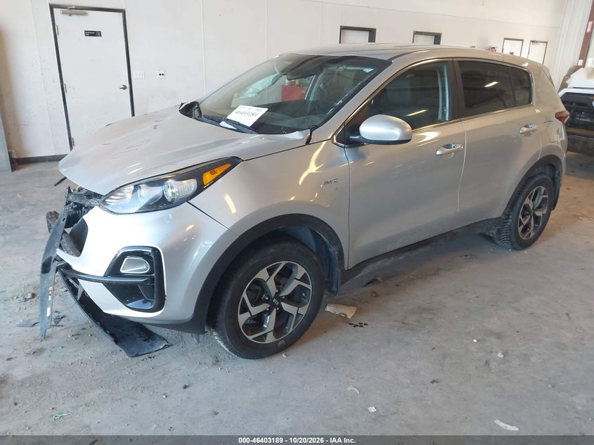 Vin: kndpmcac0l7738261, lot: 46903547, kia sportage lx 20202