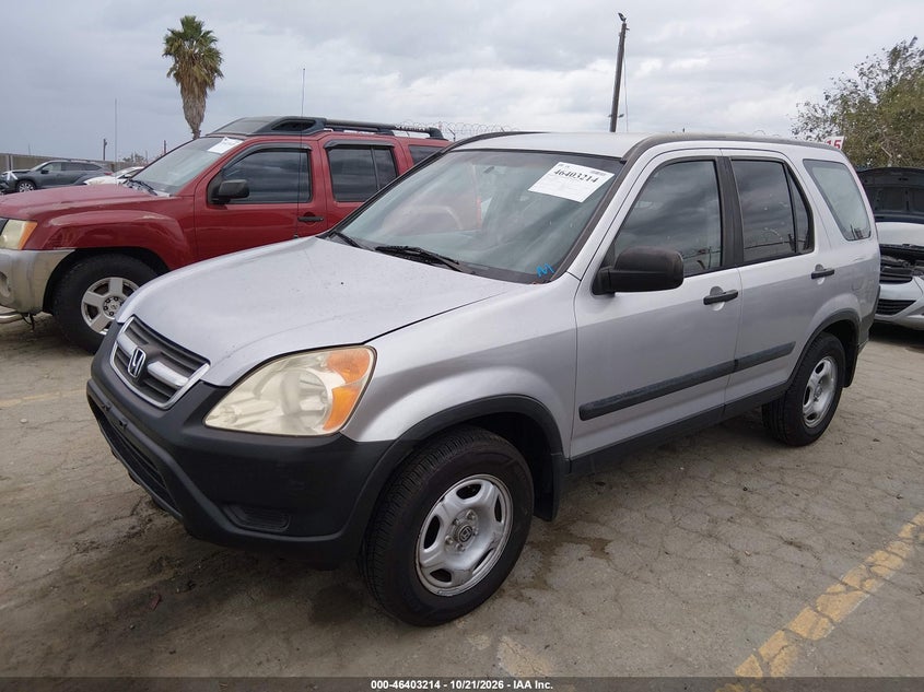 2004 Honda Cr-V Lx, Вандализм, IAAI, VIN JHLRD68404C009522 — фото 2