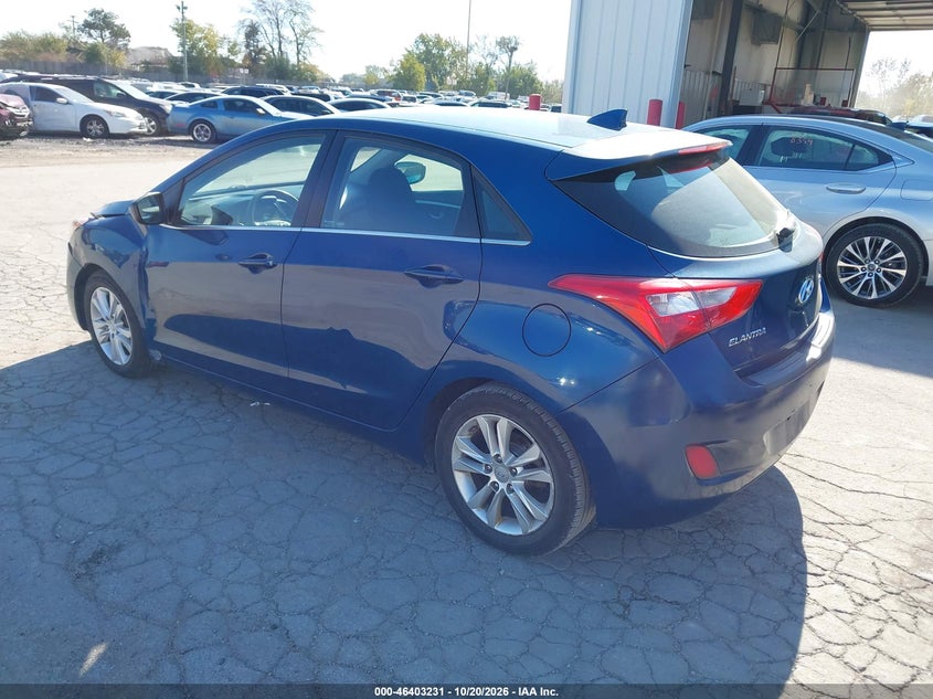 Vin: kmhd35lexdu153587, lot: 46903588, hyundai elantra gt 20133