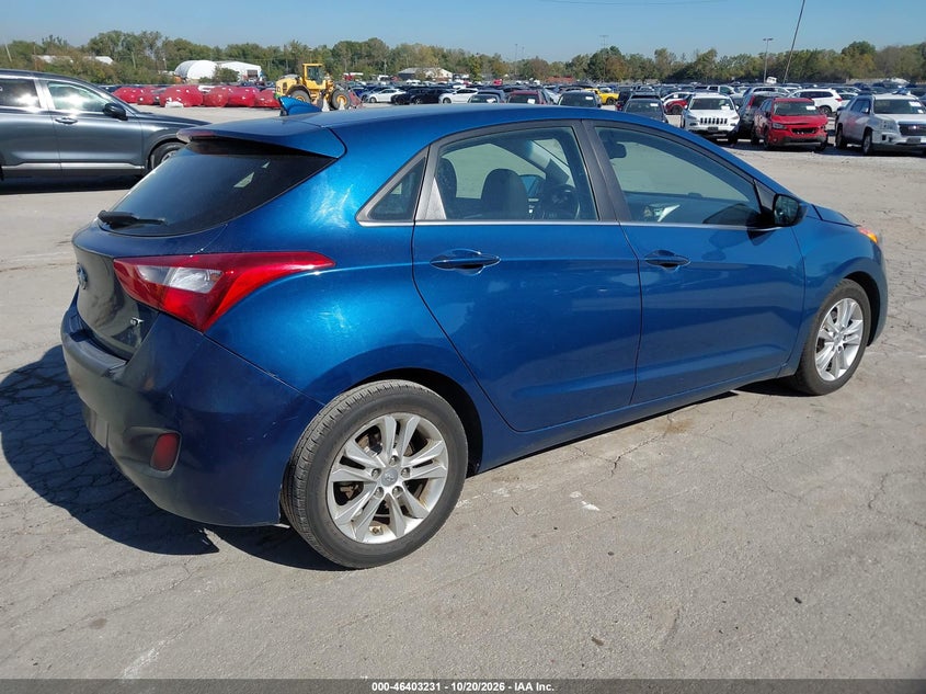 Vin: kmhd35lexdu153587, lot: 46903588, hyundai elantra gt 20134