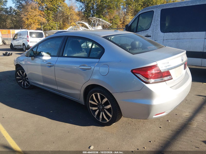 Vin: 2hgfb2f98eh555868, lot: 46903594, honda civic ex-l 20143