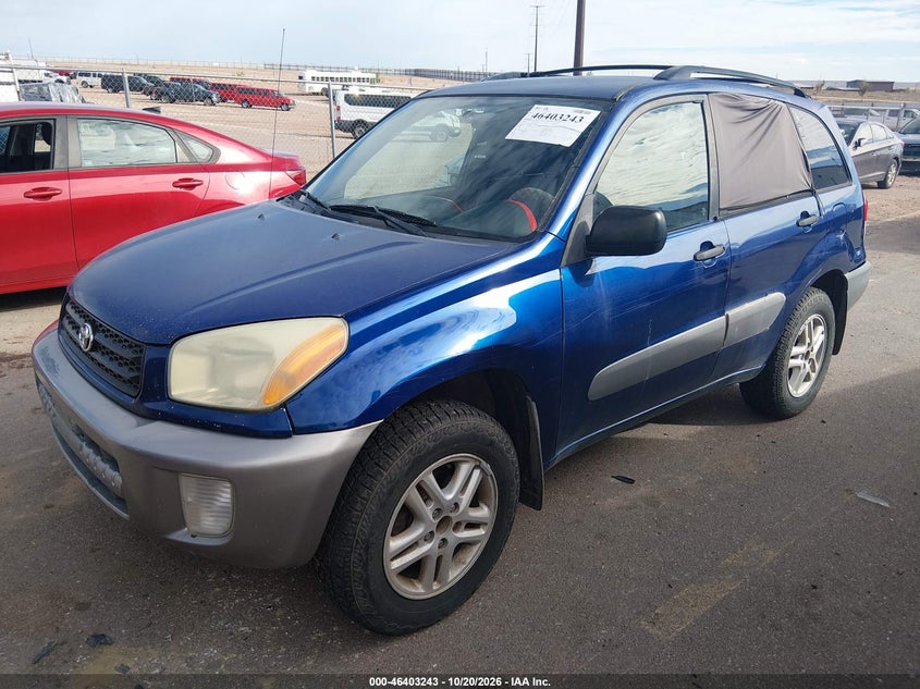 2002 Toyota Rav4, Normal Wear & Tear, IAAI, VIN JTEHH20V626019683 — photo 2