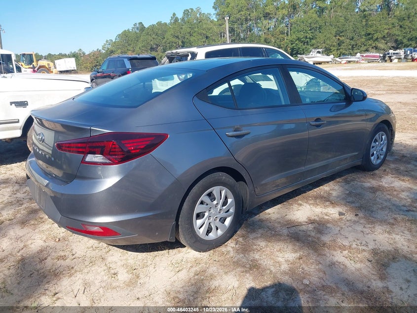 Vin: 5npd74lf5kh411968, lot: 46903604, hyundai elantra se 20194