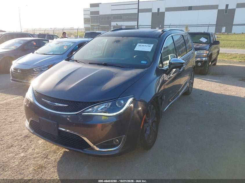 Vin: 2c4rc1ggrlr195453, lot: 46903608, chrysler pacifica limited 20202