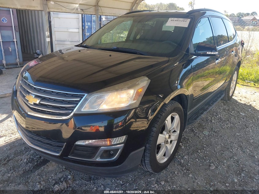 Vin: 1gnkrgkd3gj147318, lot: 46903639, chevrolet traverse lt 20162