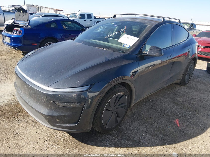 Vin: 7saygaee5tf603642, lot: 46903645, tesla model y all-wheel drive/long range launch series/premium all-wheel drive 20262