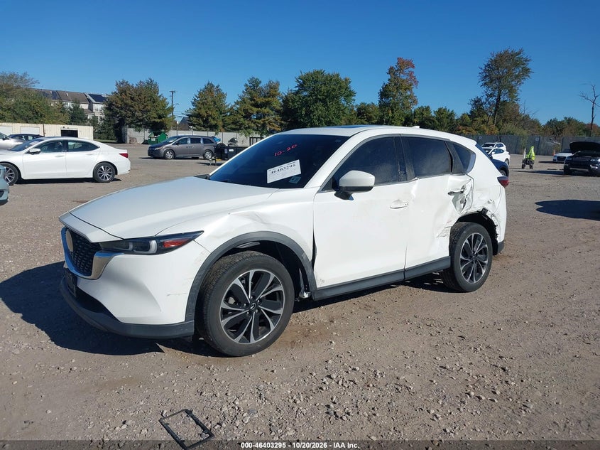 Vin: jm3kfbdm5n0577881, lot: 46903653, mazda cx-5 2.5 s premium 20222