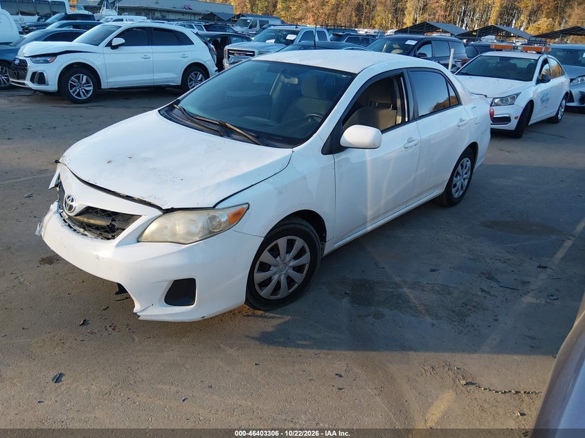 Vin: jtdbu4ee8bj090651, lot: 46903664, toyota corolla le 20112