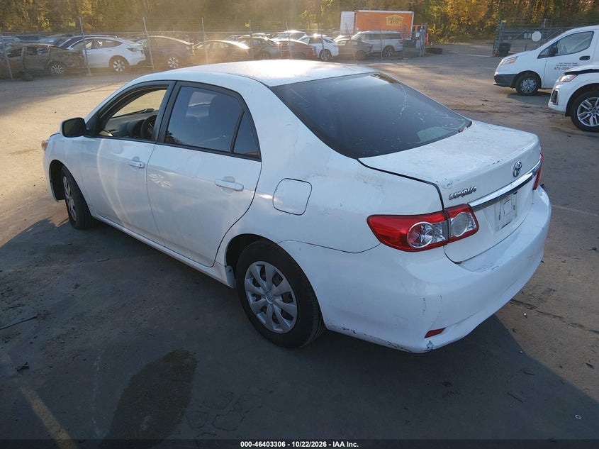 Vin: jtdbu4ee8bj090651, lot: 46903664, toyota corolla le 20113