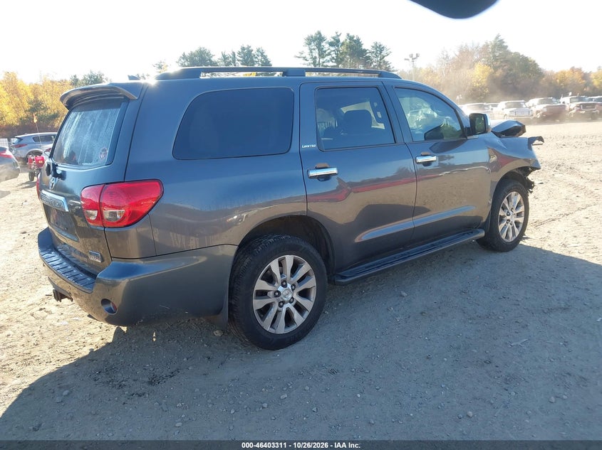 Vin: 5tdjy5g16ds075930, lot: 46903669, toyota sequoia limited 5.7l v8 20134