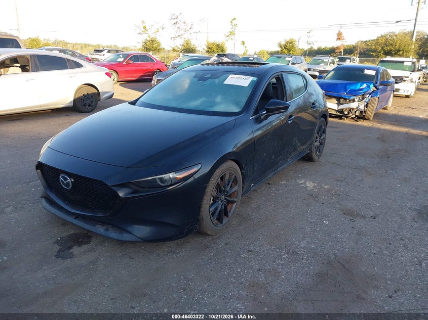 Vin: jm1bpanm7k1138492, lot: 46903680, mazda mazda3 premium package 20192