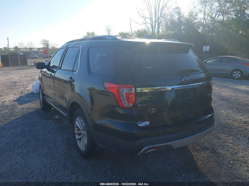 Vin: 1fm5k7d85ggb13674, lot: 46903694, ford explorer xlt 20163