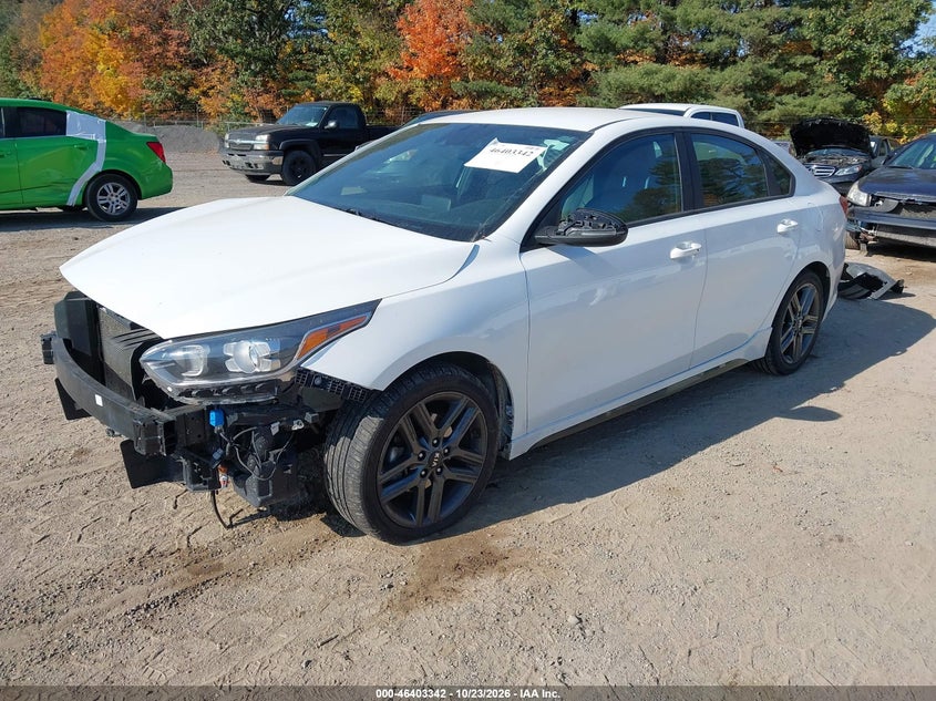 Vin: 3kpf34ad5me301824, lot: 46903700, kia forte gt-line 20212