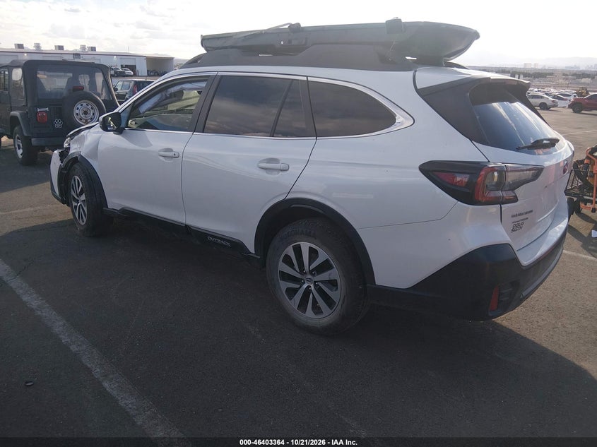 Vin: 4s4btadc8n3219025, lot: 46903722, subaru outback premium 20223