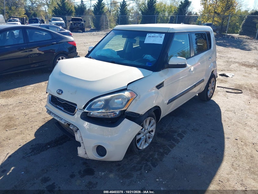 Vin: kndjt2a65d7562533, lot: 46903736, kia soul + 20132