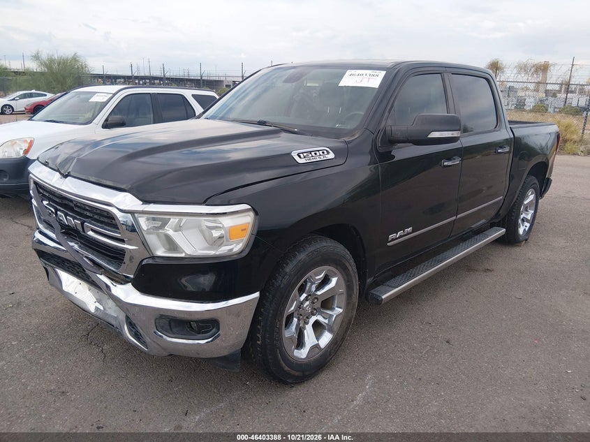 Vin: 1c6rreft8kn639817, lot: 46903746, ram 1500 big horn/lone star  4x2 5'7 box 20192