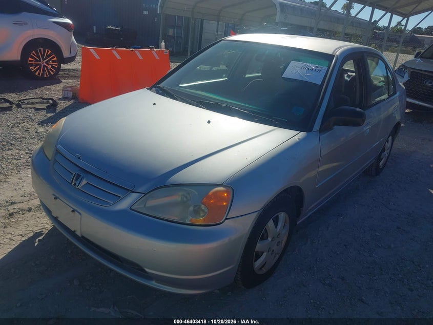 HONDA CIVIC 2002 VIN 2HGES165X2H576798