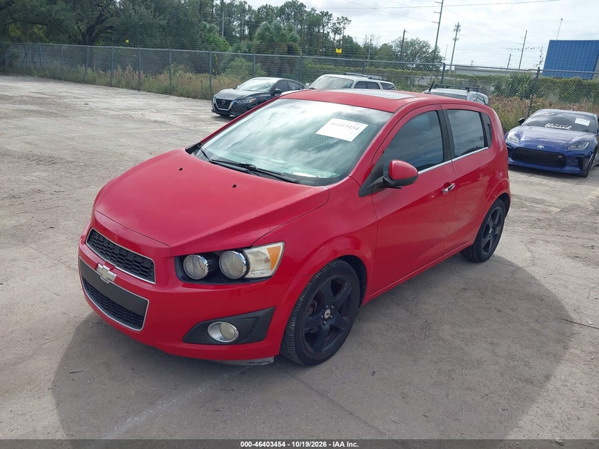 2012 Chevrolet Sonic 1Lz, Обычный износ, IAAI, VIN 1G1JF6SB9C4193470 — фото 2
