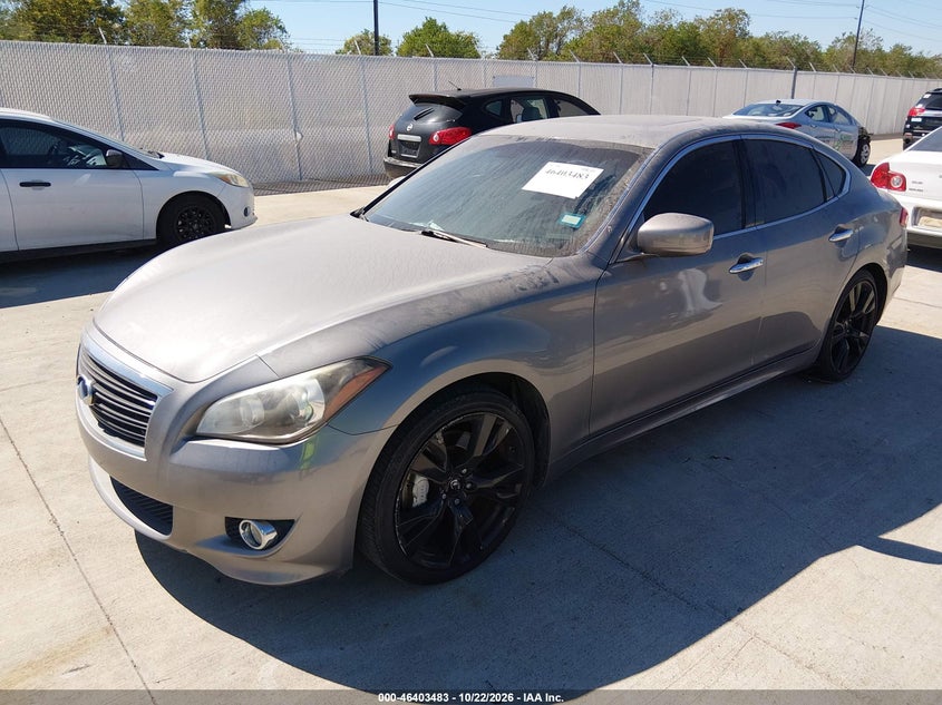 Vin: jn1by1apxem260007, lot: 46903841, infiniti q70 3.7 20142