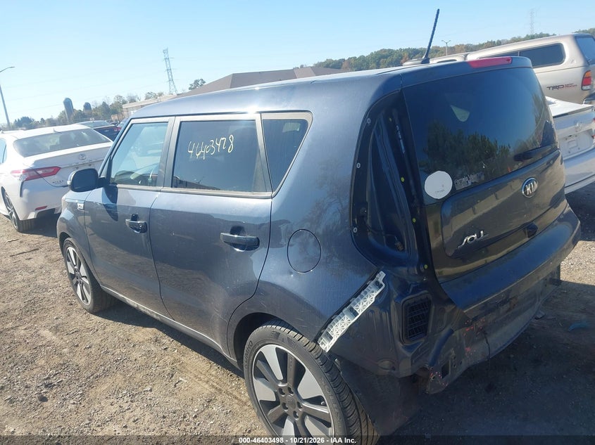 Vin: kndjx3a51f7207279, lot: 46903855, kia soul ! 20153