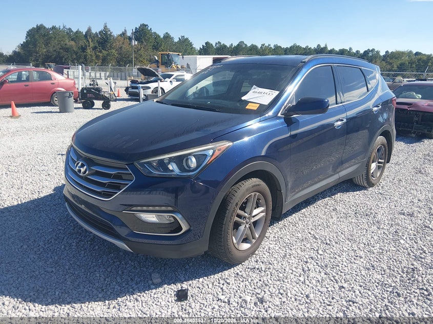 Vin: 5xyzu3lb6hg473353, lot: 46903895, hyundai santa fe sport 2.4l 20172