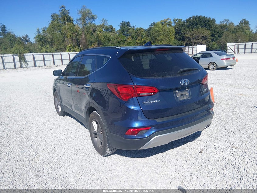 Vin: 5xyzu3lb6hg473353, lot: 46903895, hyundai santa fe sport 2.4l 20173