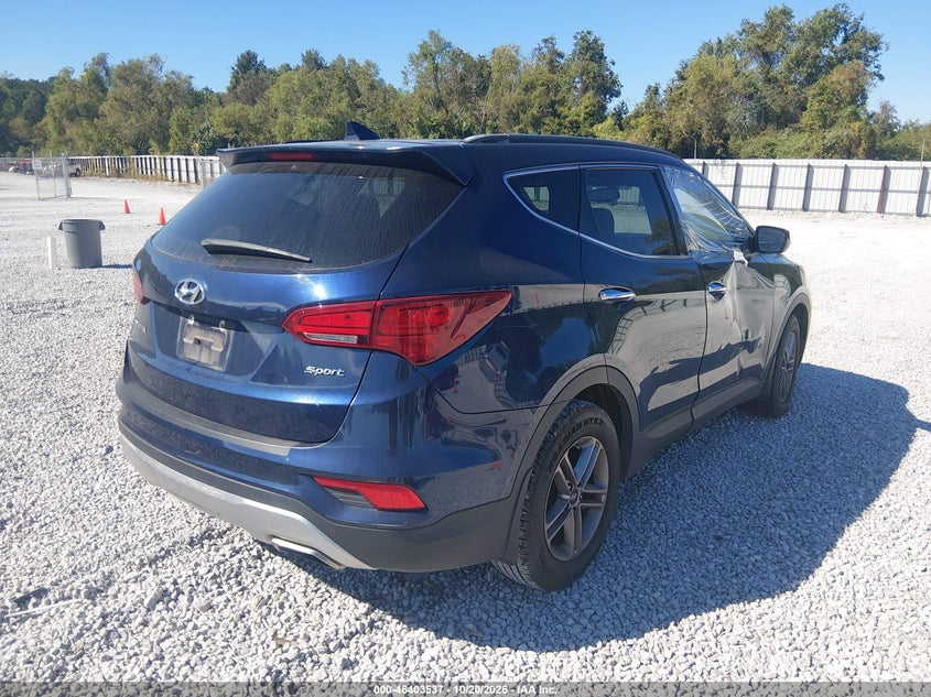 Vin: 5xyzu3lb6hg473353, lot: 46903895, hyundai santa fe sport 2.4l 20174