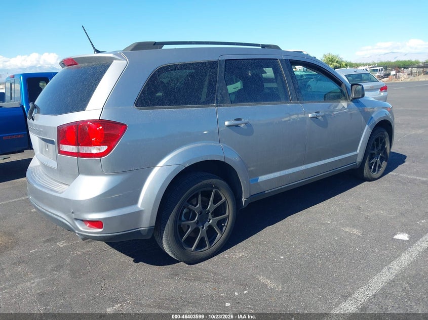Vin: 3c4pdcbg9ht676492, lot: 46903957, dodge journey sxt 20174