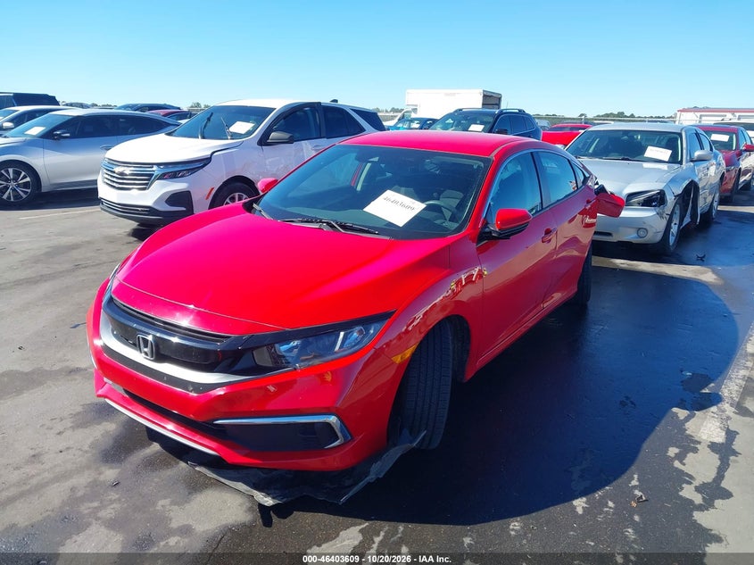 Vin: 2hgfc2f62mh527775, lot: 46903967, honda civic lx 20212