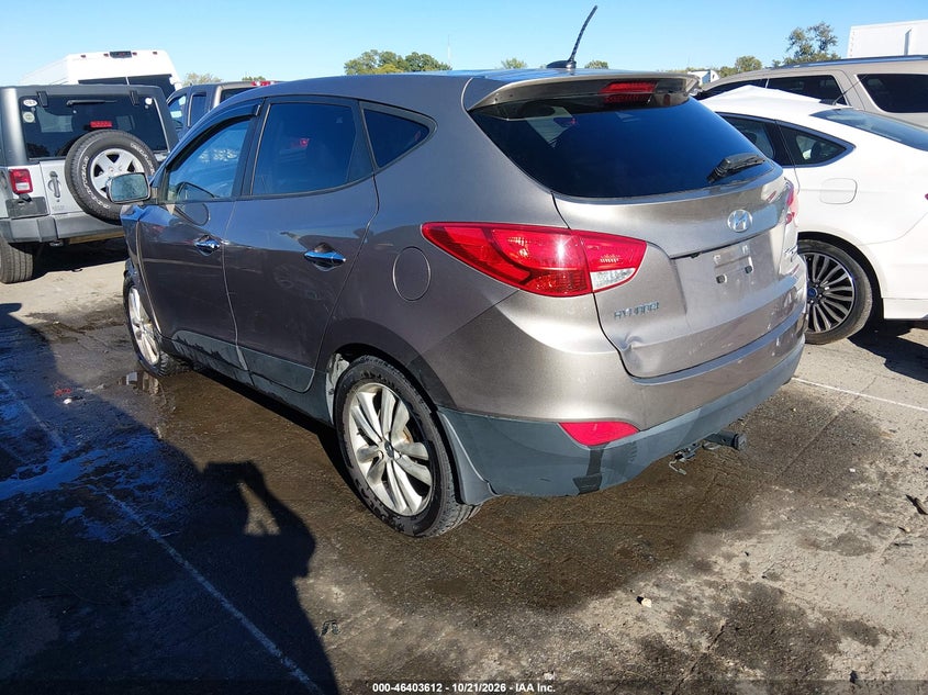 Vin: km8jucac0du722744, lot: 46903969, hyundai tucson limited 20133