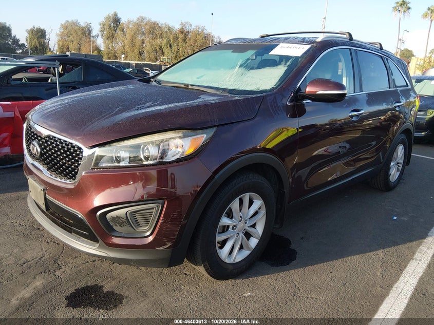 2017 Kia Sorento 2.4L Lx, Undercarriage, IAAI, VIN 5XYPG4A36HG193237 — photo 2