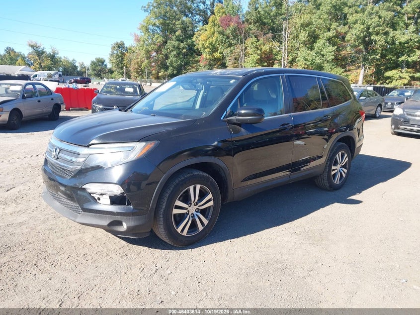 2018 Honda Pilot Ex-L, Правый бок, IAAI, VIN 5FNYF6H7XJB067343 — фото 2