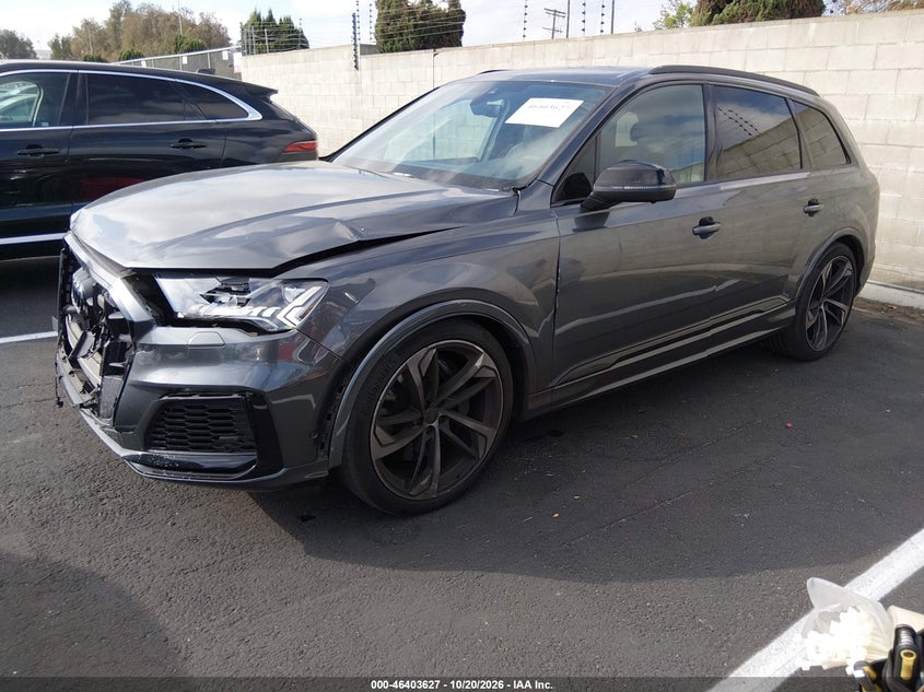 2024 Audi Sq7 Premium Plus Tfsi Quattro Tiptronic, Неизвестно, IAAI, VIN WA1AWBF70RD008070 — фото 2