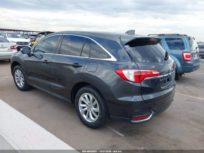 Vin: 5j8tb3h54gl018973, lot: 46904009, acura rdx technology   acurawatch plus packages/technology package 20163