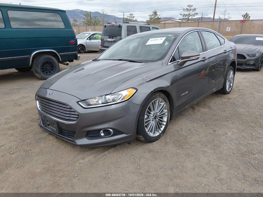 2014 Ford Fusion Hybrid Se, Правый перёд, IAAI, VIN 3FA6P0LU7ER257092 — фото 2