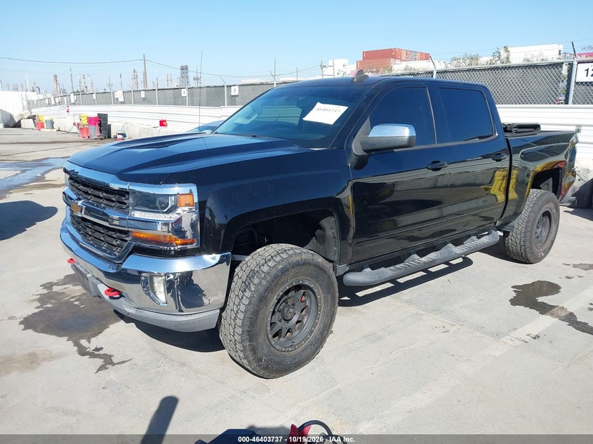 2016 Chevrolet Silverado 1500 1Lt, Удар сзади, IAAI, VIN 3GCUCRER7GG384322 — фото 2