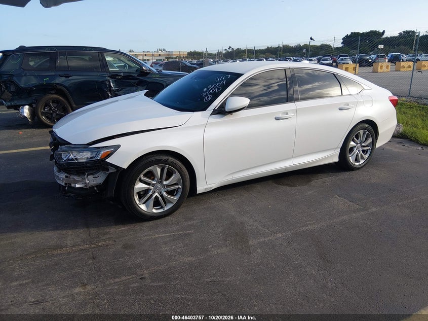 Vin: 1hgcv1f11ka103009, lot: 46904115, honda accord lx 20192