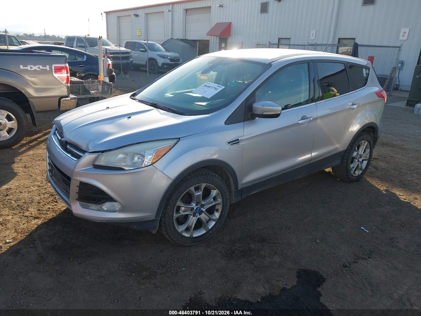 Vin: 1fmcu9h95duc04263, lot: 46904149, ford escape sel 20132