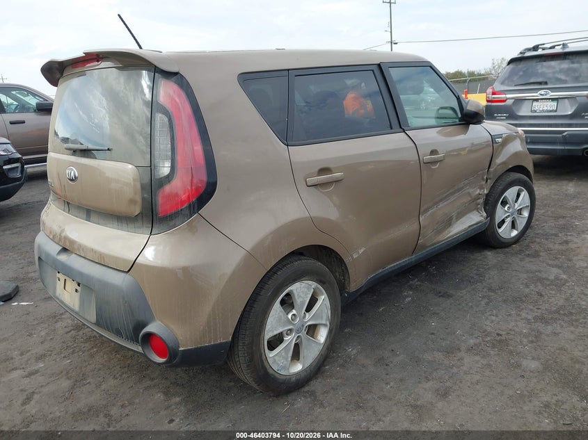 Vin: kndjn2a2xe7022667, lot: 46904152, kia soul 20144